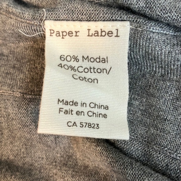 Paper Label Over the Shoulder Sweater - Picture 5 of 5